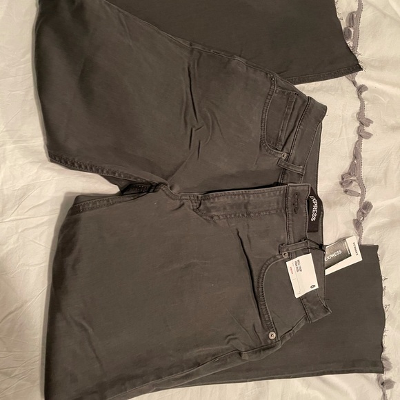 Express high-waisted crop jeans - Picture 2 of 5